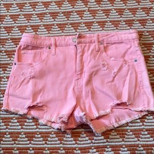 Mossimo high rise denim shorts